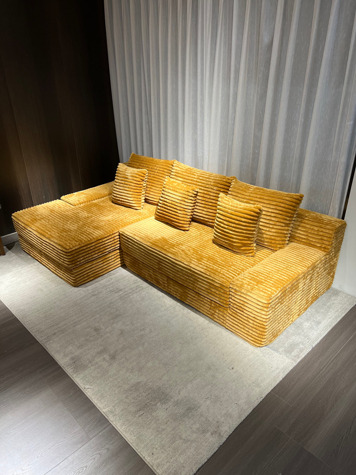 Corduroy Lounge Sofa (YS006#)